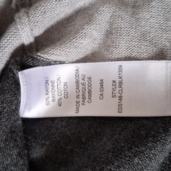 Ricki's Long Colour Block Sweater Cotton Blend - Picture 6 of 6